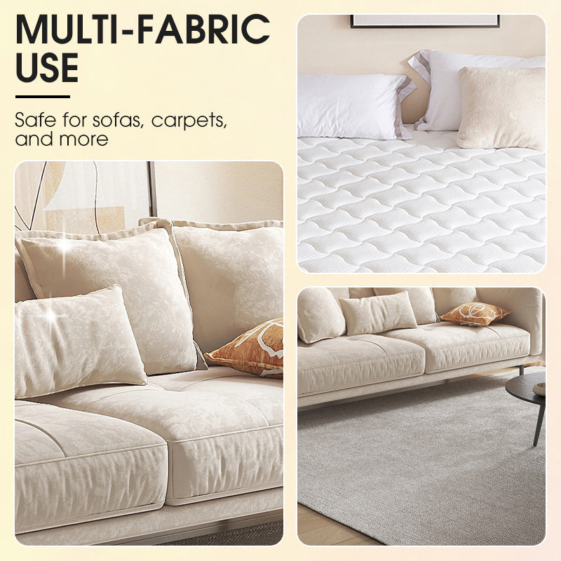 Multi-purpose fabric cleaning spray