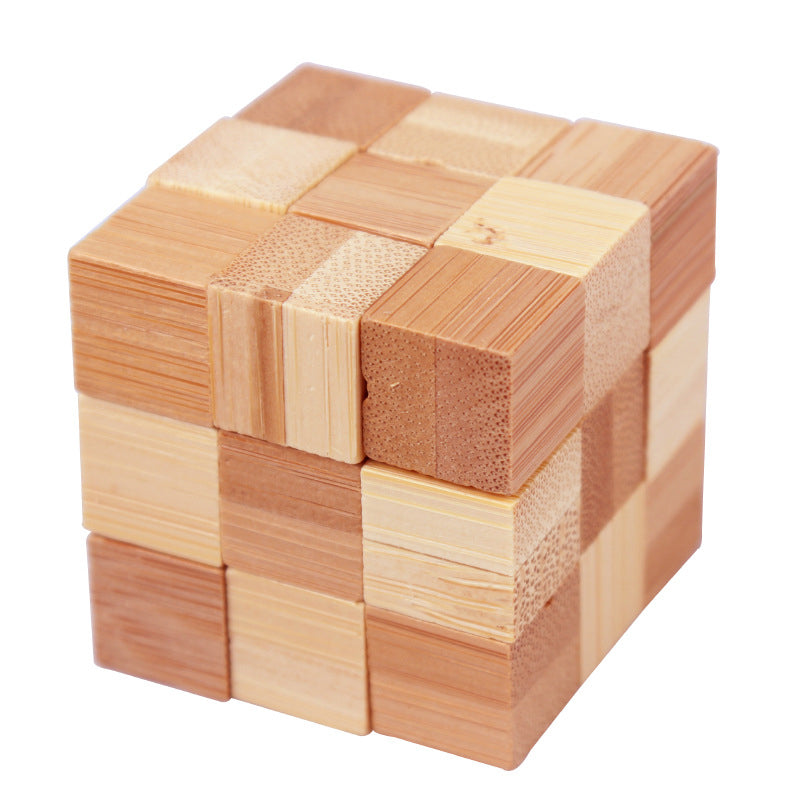 Classic Wooden Luban Lock Puzzle