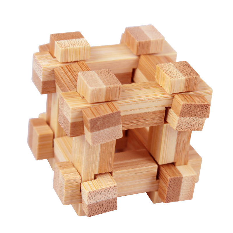 Classic Wooden Luban Lock Puzzle
