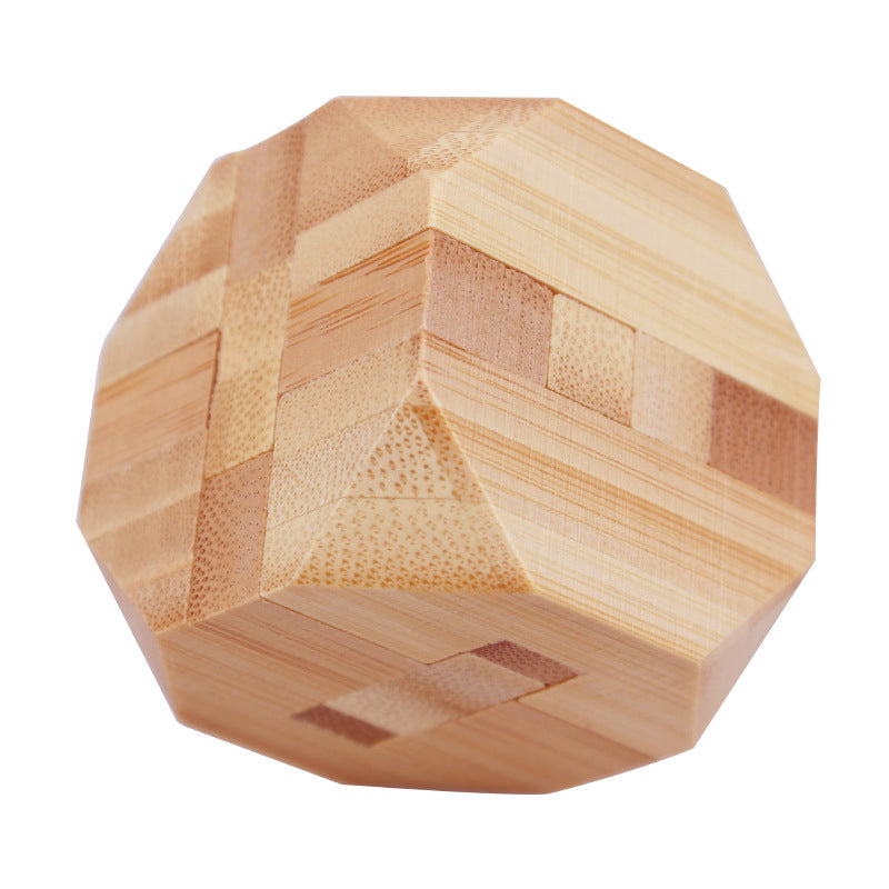 Classic Wooden Luban Lock Puzzle