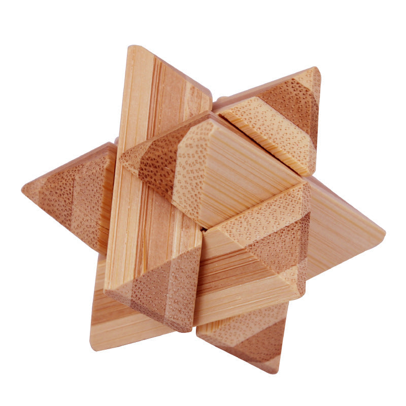 Classic Wooden Luban Lock Puzzle
