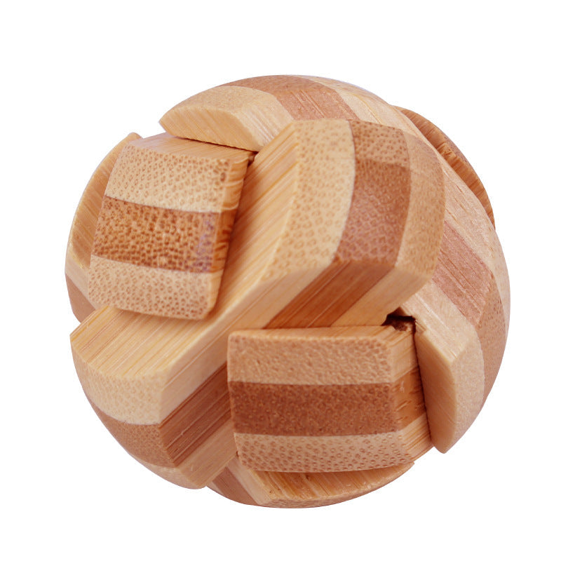 Classic Wooden Luban Lock Puzzle