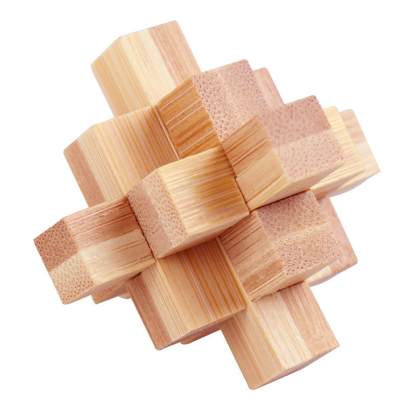 Classic Wooden Luban Lock Puzzle