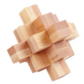 Classic Wooden Luban Lock Puzzle