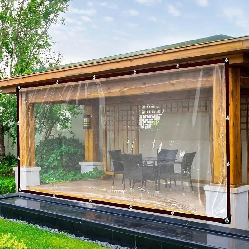 Bâche Isolante Transparente en PE Haute Densité 90% de Transparence et Résistance aux UV pour Serre, Abri et Protection Extérieure