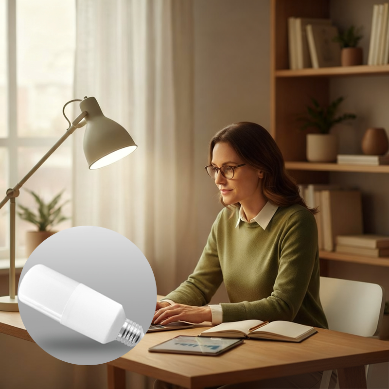 High-efficiency, long-life LED bulb
