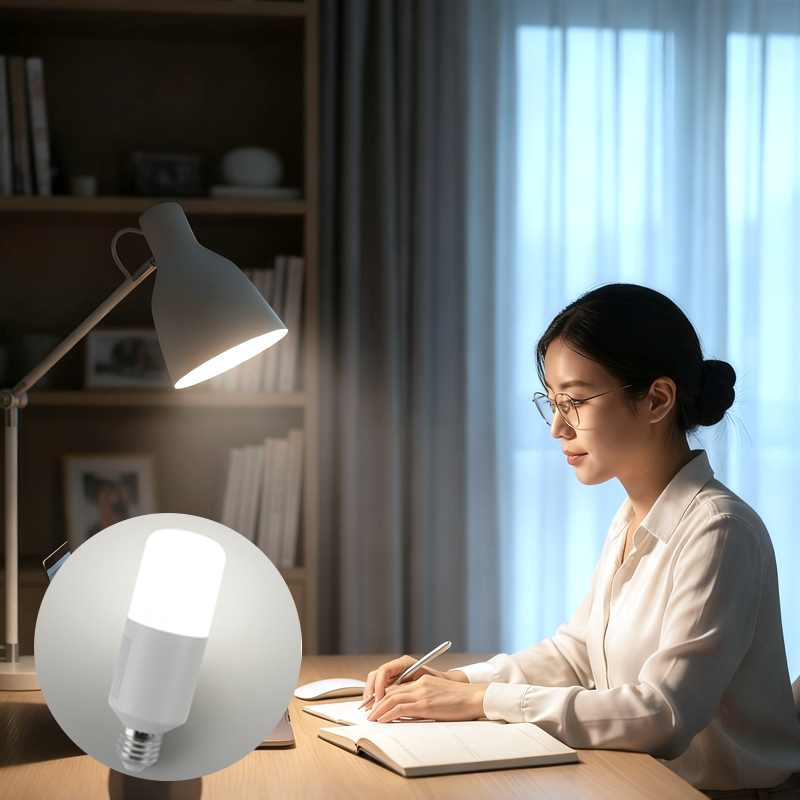 High-efficiency, long-life LED bulb