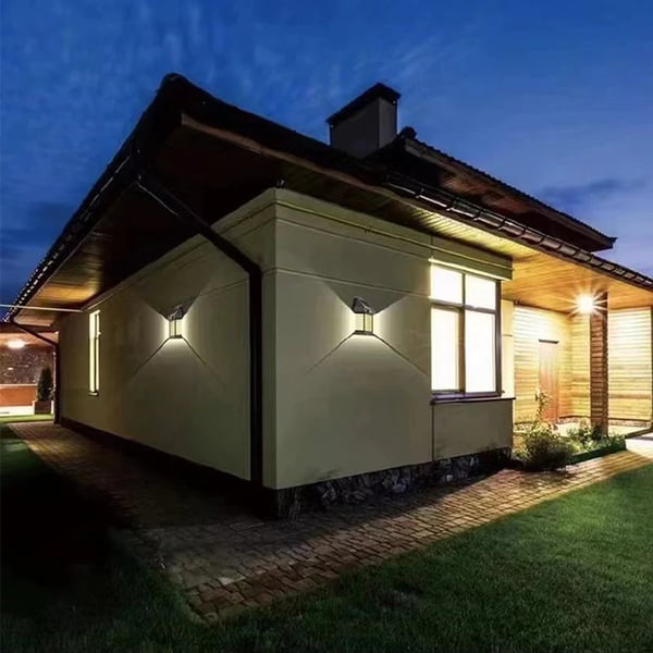 Applique murale solaire en tungstène avec détecteur de mouvement