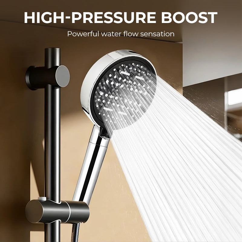 High-Pressure Shower Head with 6 Modes