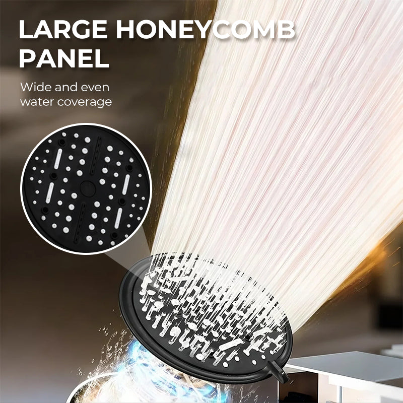 High-Pressure Shower Head with 6 Modes