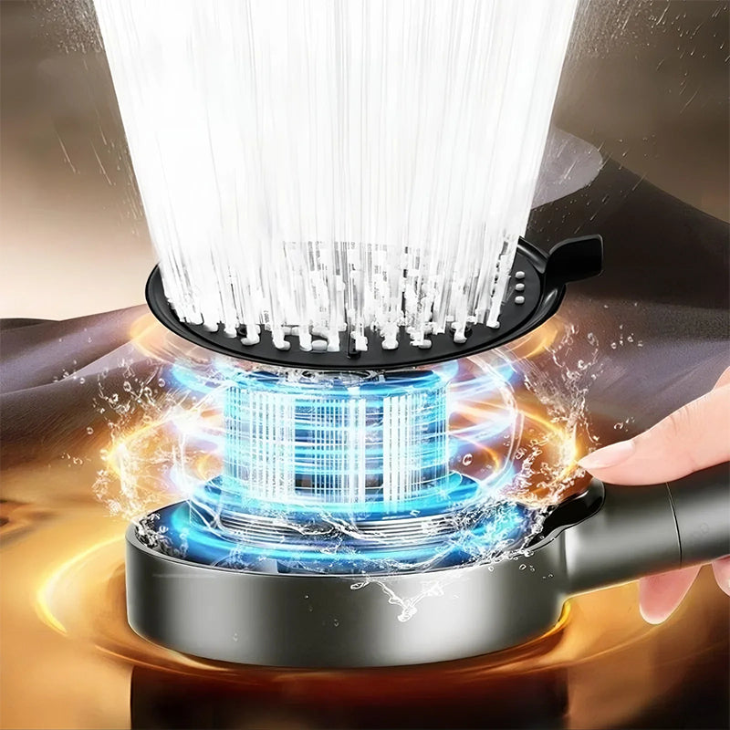 High-Pressure Shower Head with 6 Modes