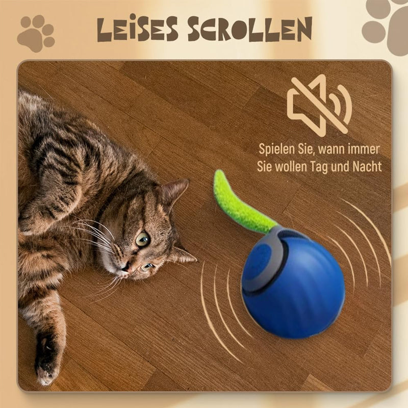 Black Friday & Noël Balle pour chat à capteur intelligent automatique