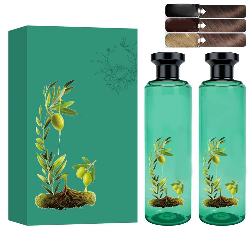Teinture Capillaire Botanique aux Huiles Essentielles Couleur Longue Durée, Sans Irritation & Nourrissante