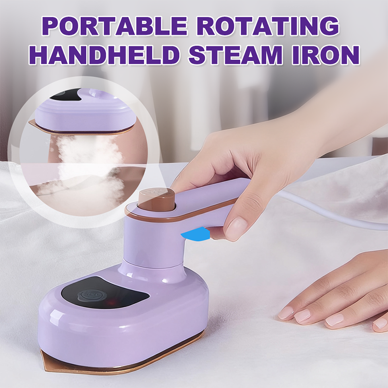 Défroisseur vapeur portable rotatif à main