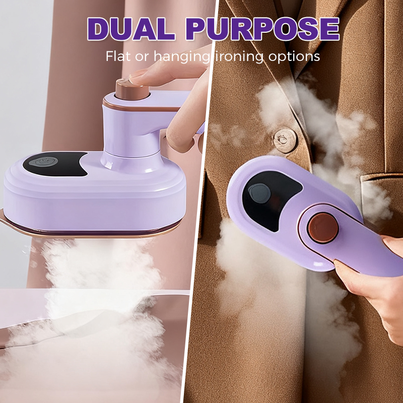Défroisseur vapeur portable rotatif à main