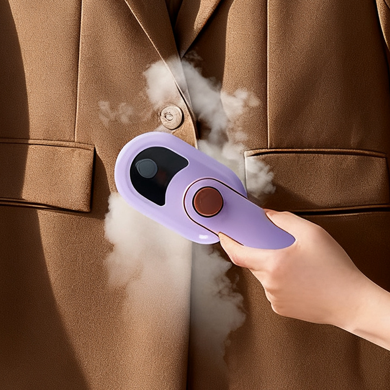 Défroisseur vapeur portable rotatif à main