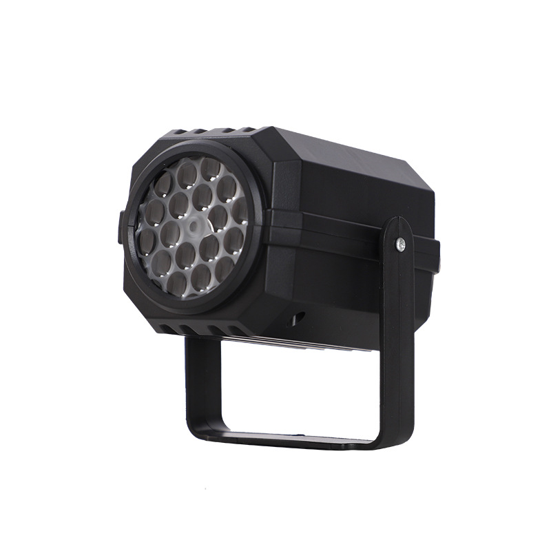 Projecteur LED rotatif à motifs de Noël