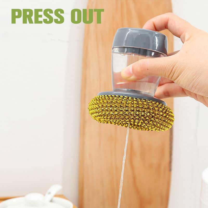 Brosse à vaisselle distributrice de savon