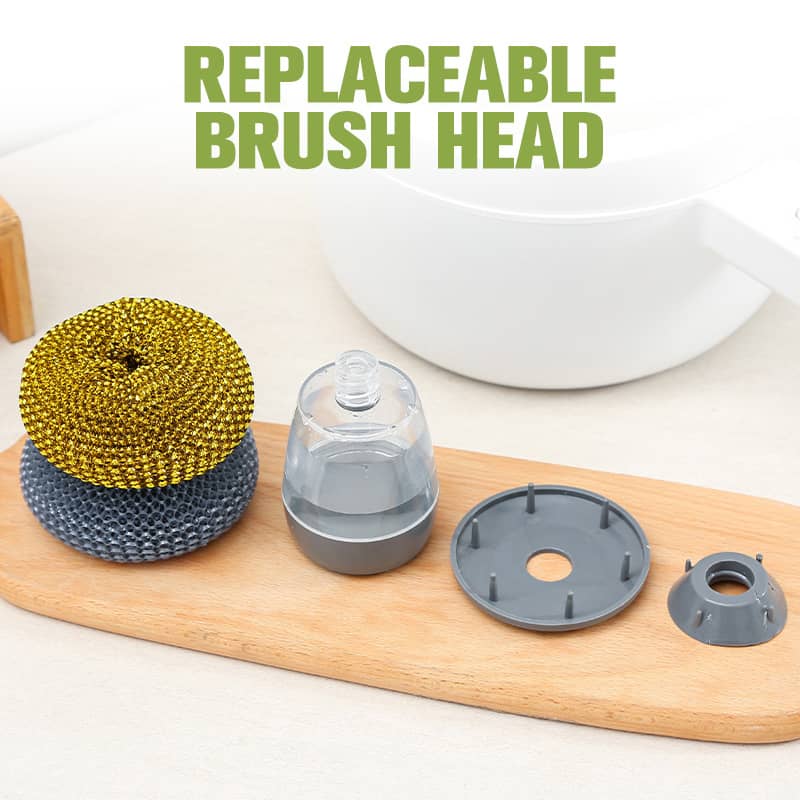 Brosse à vaisselle distributrice de savon