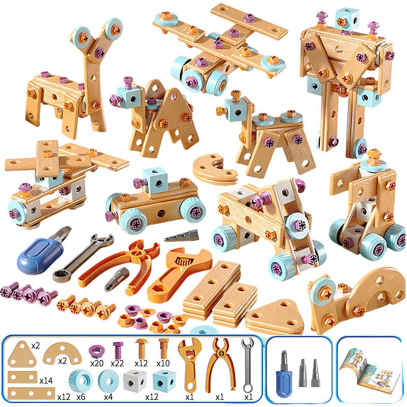 KIT DE RÉDUCTION Kit éducatif créatif à monter soi-même, éducatif et parfait pour les fêtes