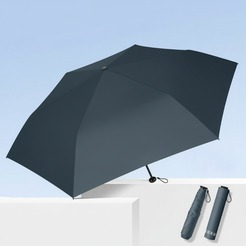 Black Friday et Noël Mini Parapluie Léger Soleil et Pluie avec Protection Anti-UV