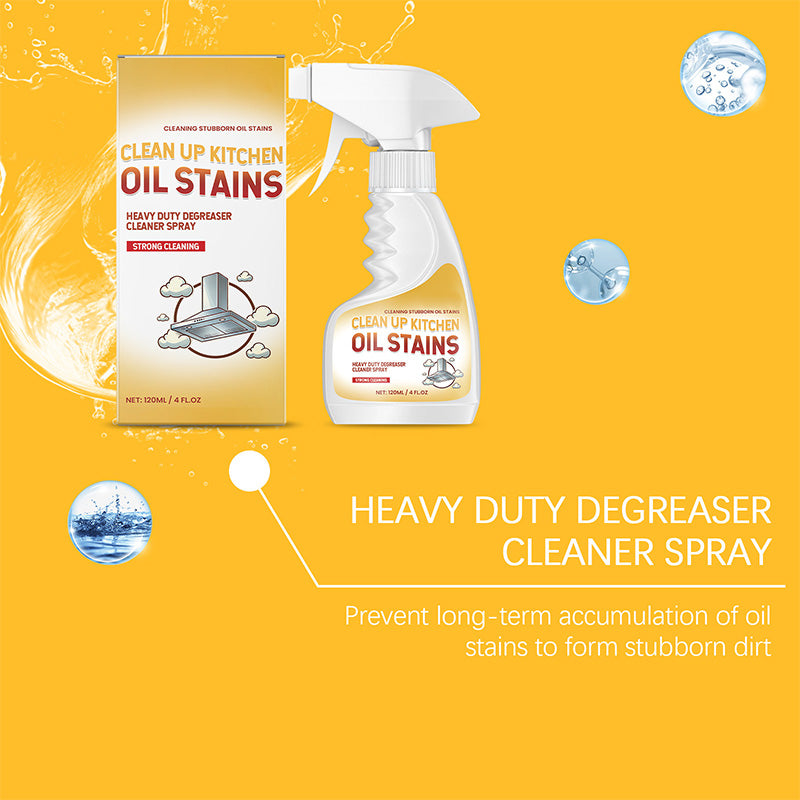 BUY 2, GET 1 FREE Powerful Degreasing Spray for Kitchen Fast Cleaning, Toxin-Free & Multi-Surface
