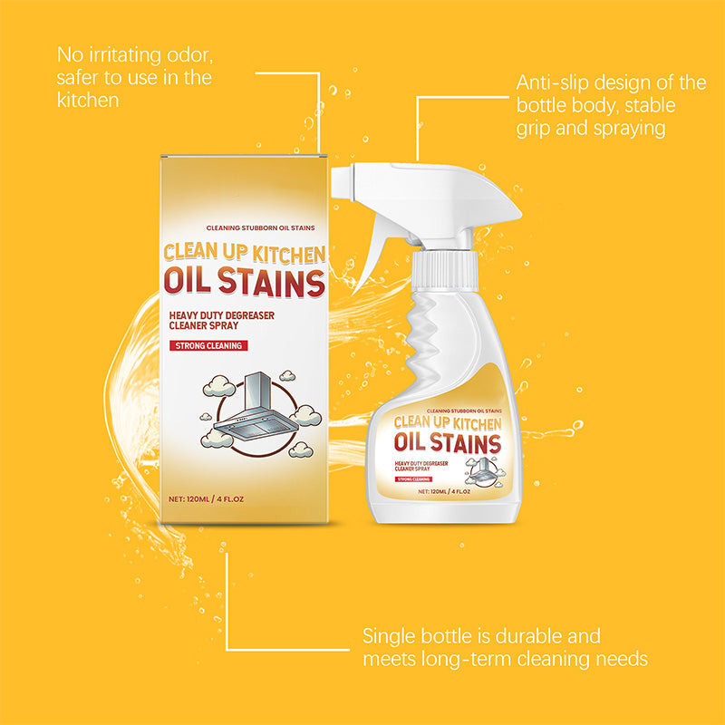 BUY 2, GET 1 FREE Powerful Degreasing Spray for Kitchen Fast Cleaning, Toxin-Free & Multi-Surface