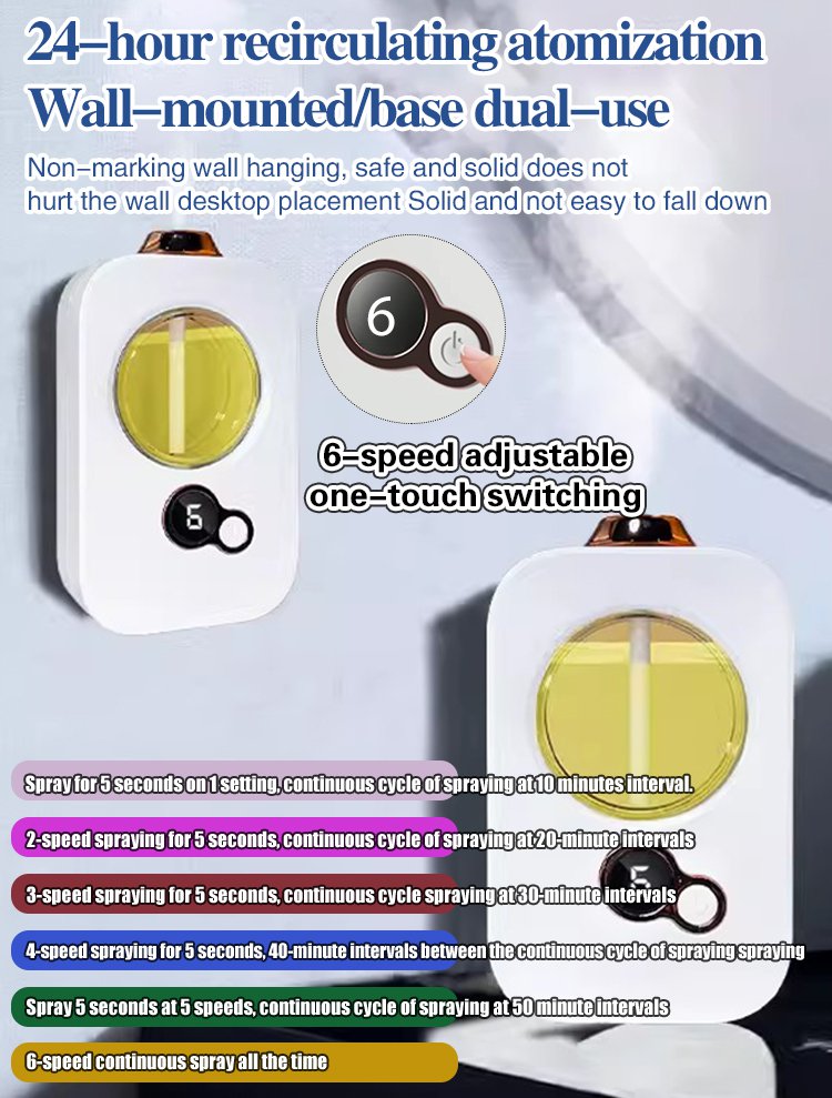 Diffuseur d'aromathérapie LED intelligent
