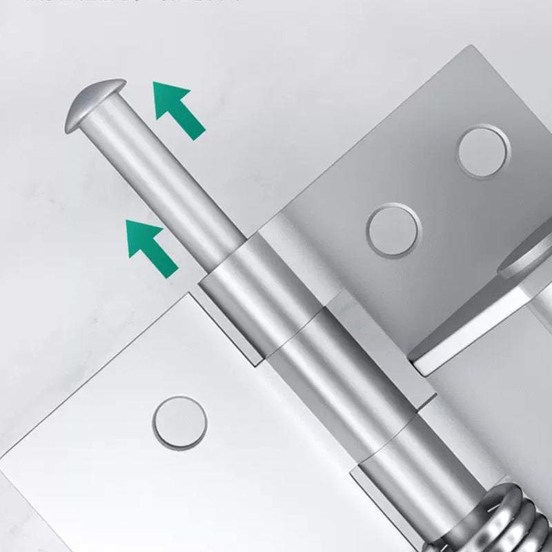 Charnière de porte à ressort à fermeture automatique (vis fournies)