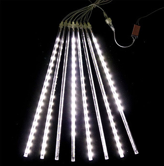 Lumières LED effet chute de neige