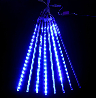 Lumières LED effet chute de neige