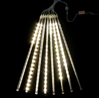 Lumières LED effet chute de neige