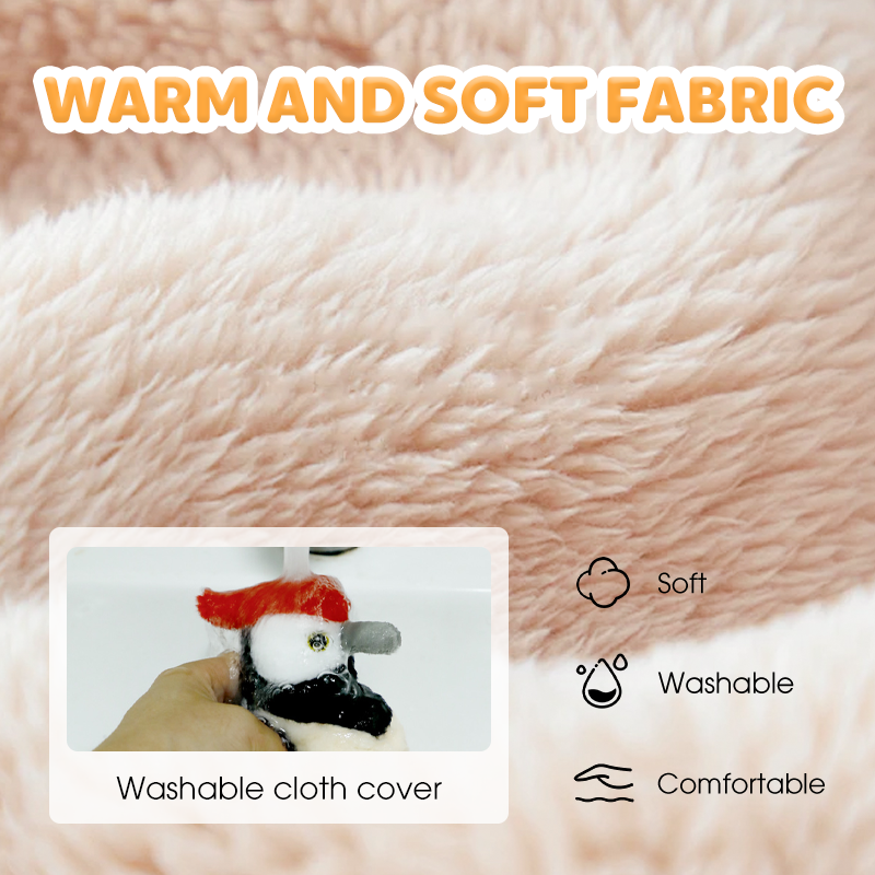 Jouet électrique en peluche pour chat avec sons