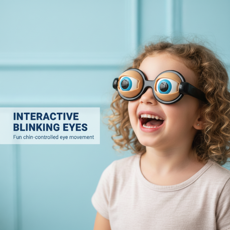 DE NOËL 50 % DE RÉDUCTION Lunettes amusantes avec mécanisme d'œil qui cligne