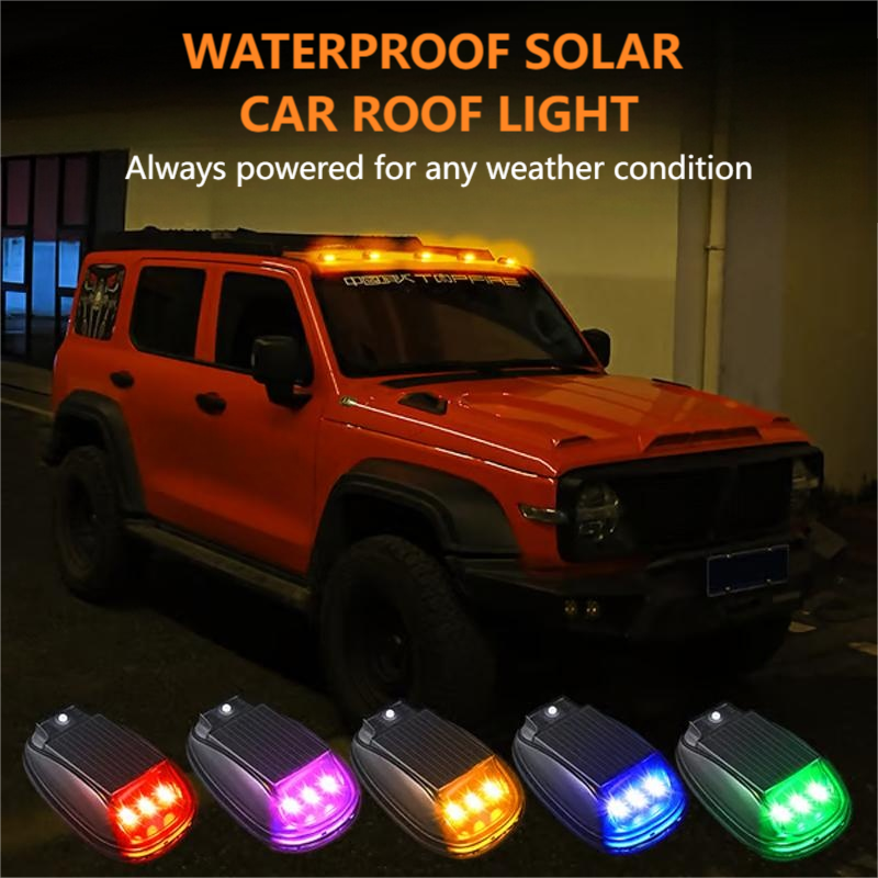 Lampe solaire étanche avec télécommande pour voiture - Vente chaude