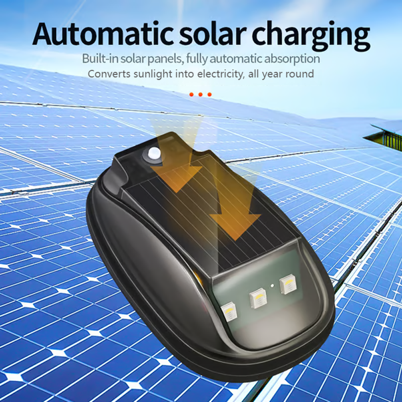 Lampe solaire étanche avec télécommande pour voiture - Vente chaude