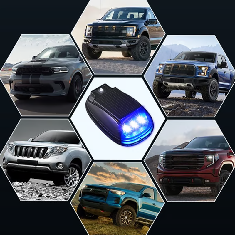 Lampe solaire étanche avec télécommande pour voiture - Vente chaude