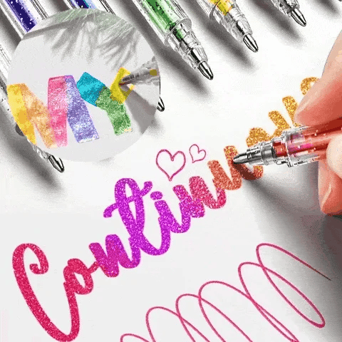RÉDUCTION Stylos gel couleurs Couleurs vibrantes et créativité sans limite