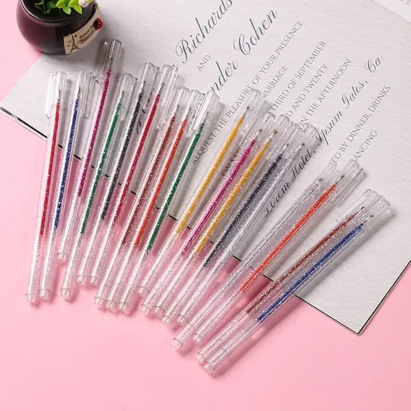 RÉDUCTION Stylos gel couleurs Couleurs vibrantes et créativité sans limite