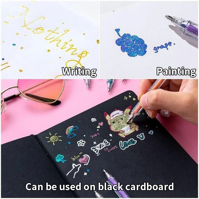 RÉDUCTION Stylos gel couleurs Couleurs vibrantes et créativité sans limite