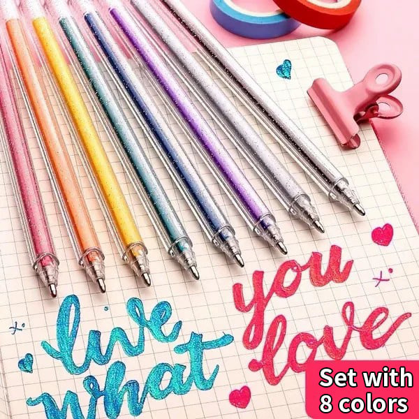 RÉDUCTION Stylos gel couleurs Couleurs vibrantes et créativité sans limite