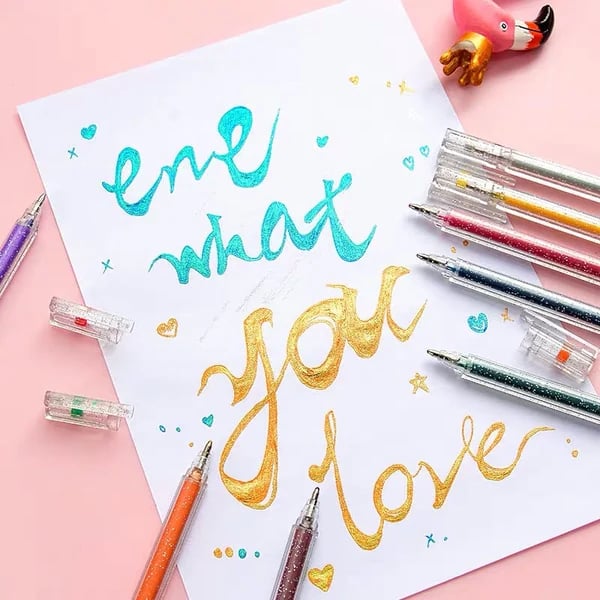 RÉDUCTION Stylos gel couleurs Couleurs vibrantes et créativité sans limite