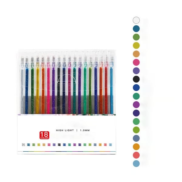 RÉDUCTION Stylos gel couleurs Couleurs vibrantes et créativité sans limite