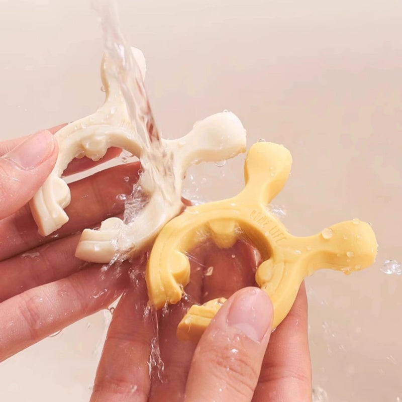 Support multi-fonctions en silicone pour poignées de casseroles et spatules