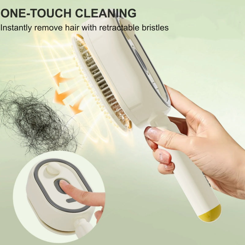 REDUCTION Brosse électrique Cheveux Spray Hydratant, Massage & Lissant Instantané