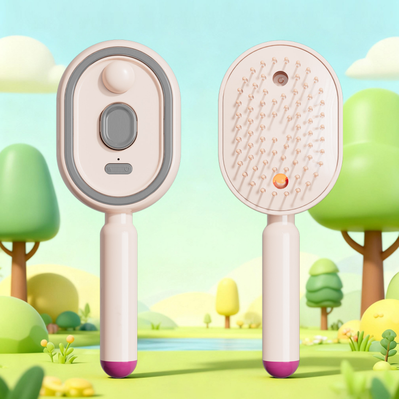 REDUCTION Brosse électrique Cheveux Spray Hydratant, Massage & Lissant Instantané