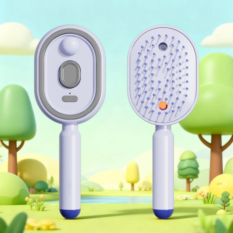 REDUCTION Brosse électrique Cheveux Spray Hydratant, Massage & Lissant Instantané