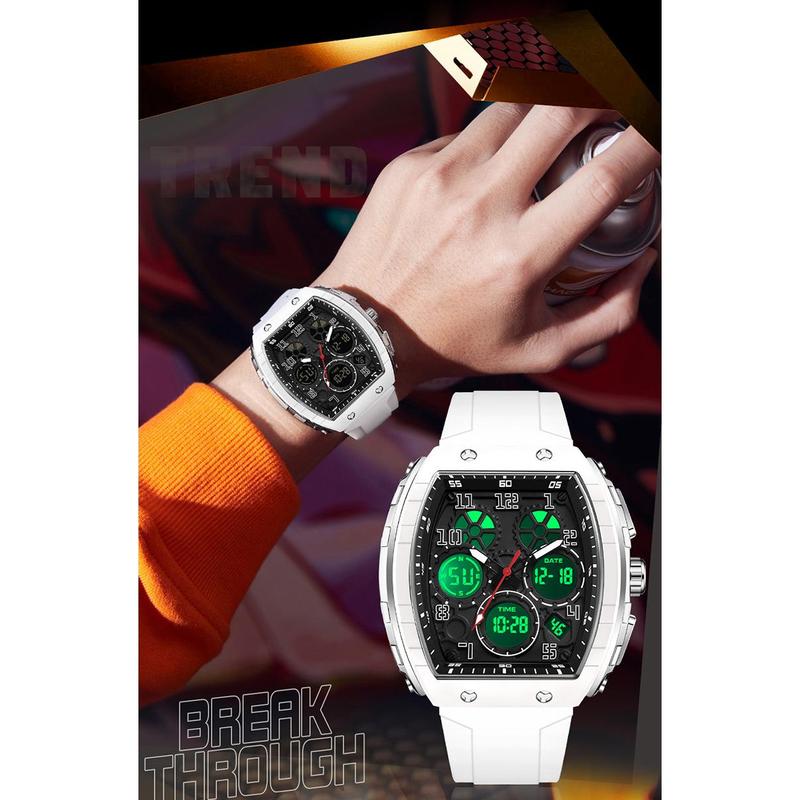 Découvrez Noël : 50 % DE RÉDUCTION sur la montre automatique numérique lumineuse et sportive pour homme
