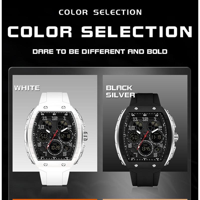 Découvrez Noël : 50 % DE RÉDUCTION sur la montre automatique numérique lumineuse et sportive pour homme