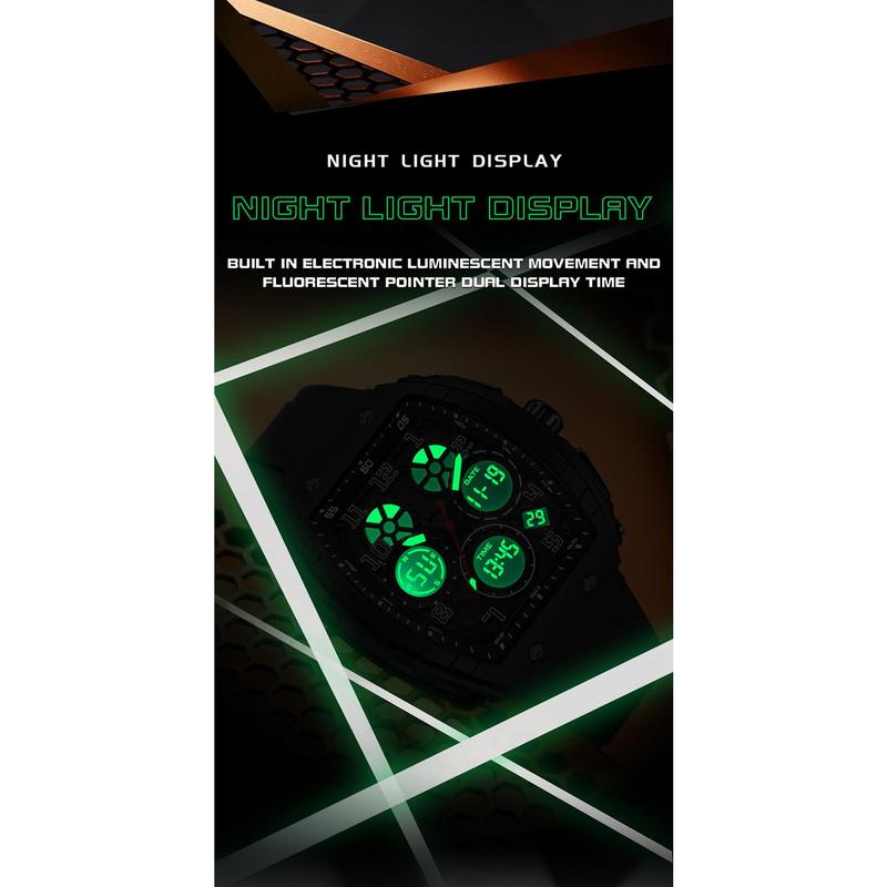 Découvrez Noël : 50 % DE RÉDUCTION sur la montre automatique numérique lumineuse et sportive pour homme